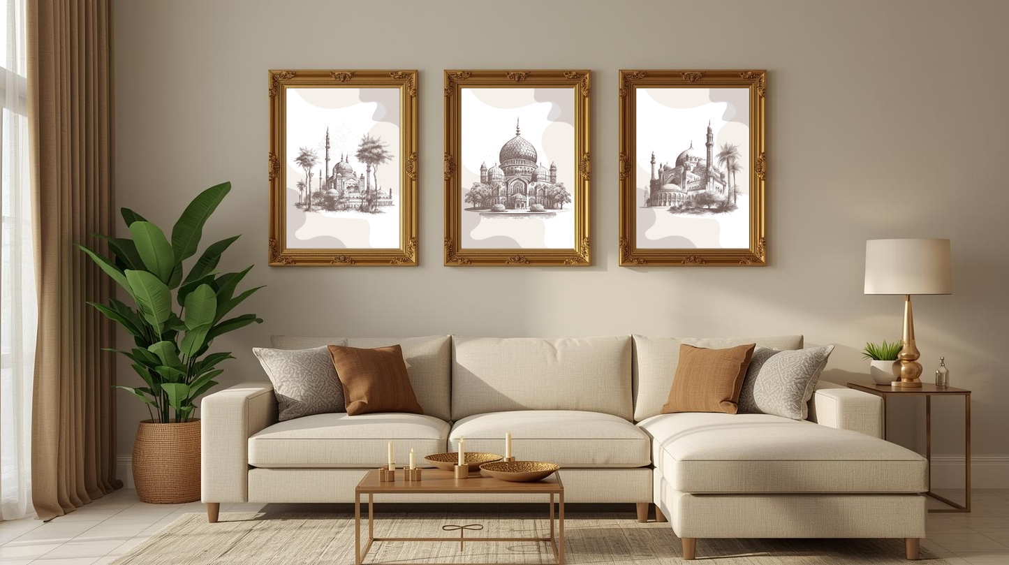 Moshee-Poster (Digital)