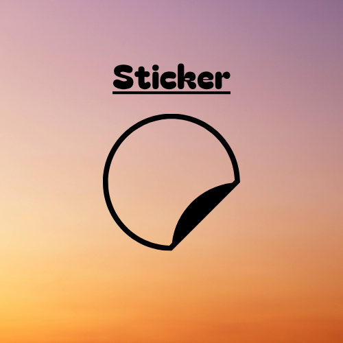 Sticker