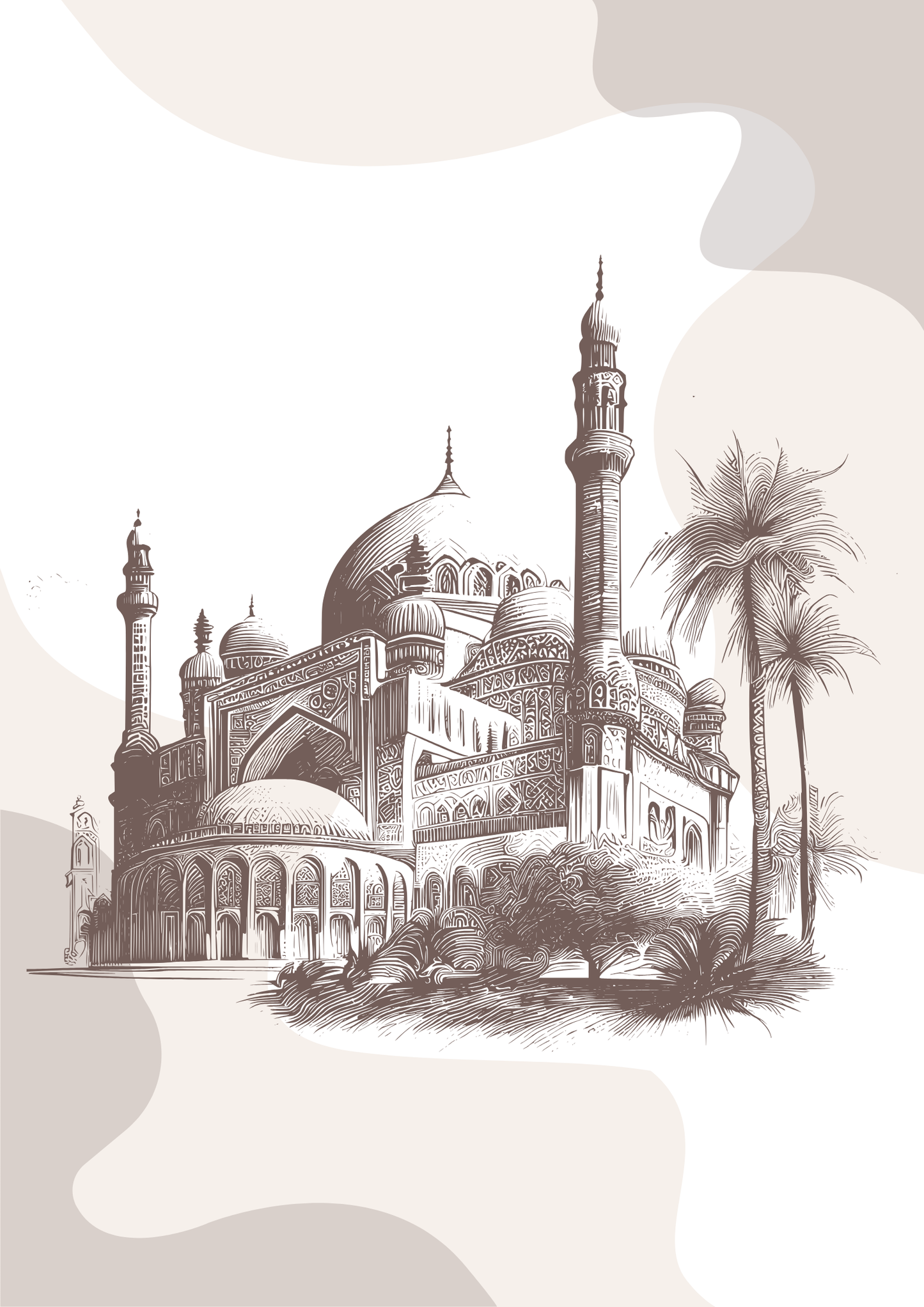 Moshee-Poster (Digital)
