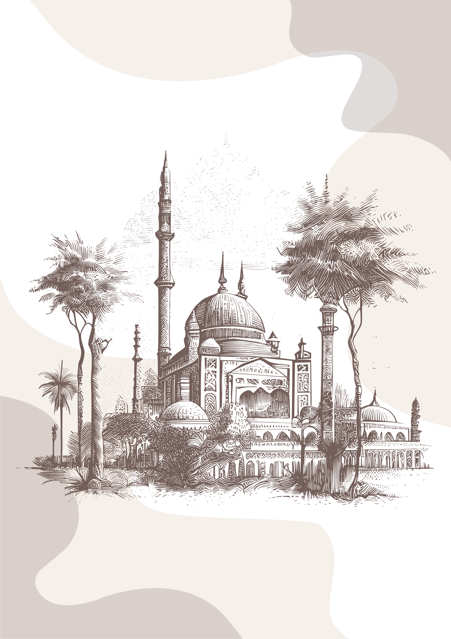 Moshee-Poster (Digital)
