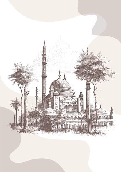 Moshee-Poster (Digital)
