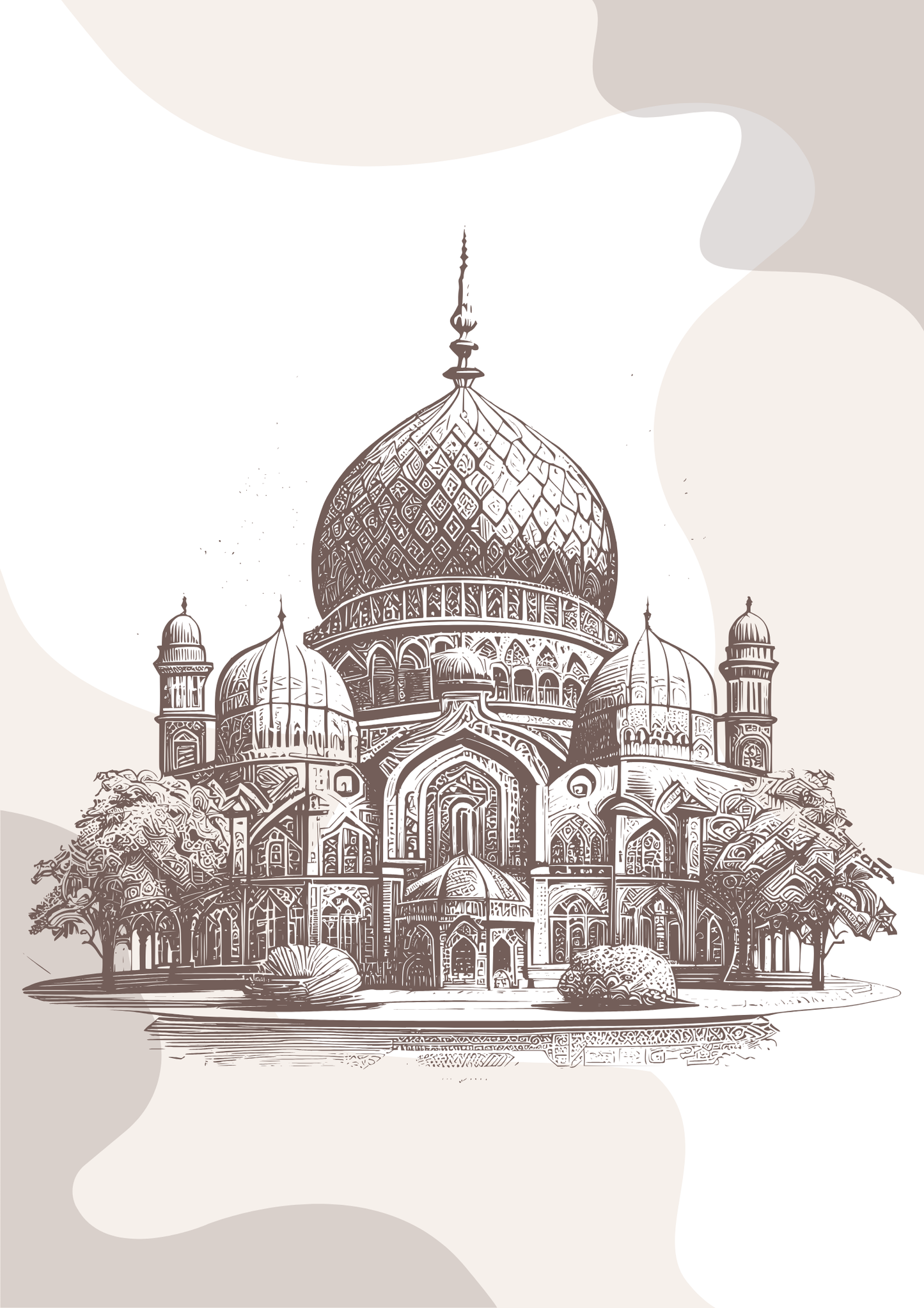 Moshee-Poster (Digital)