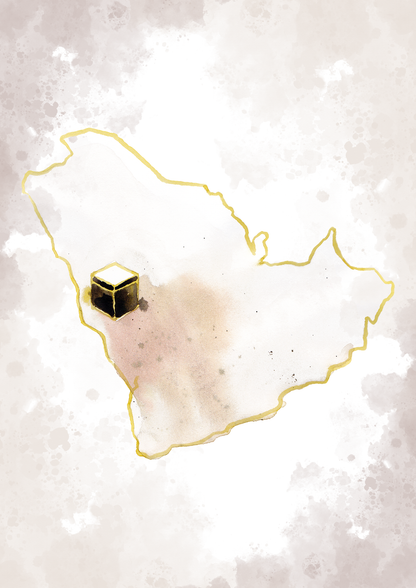 Kaaba-Poster (Digital)